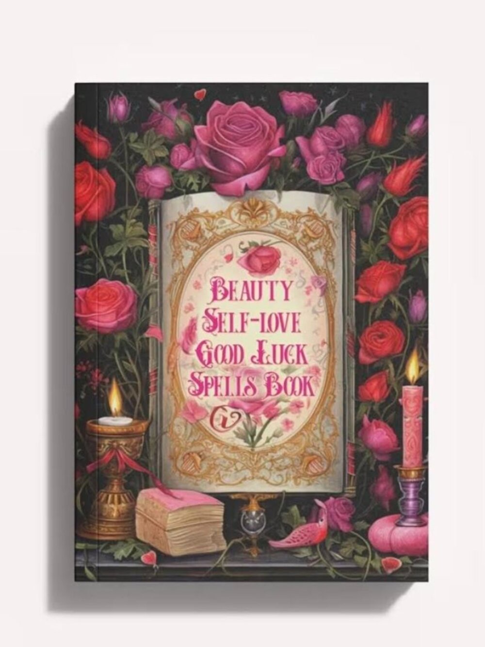 Beauty Self Love Lucky Spell Positive Affirmations Self-reflection Journaling